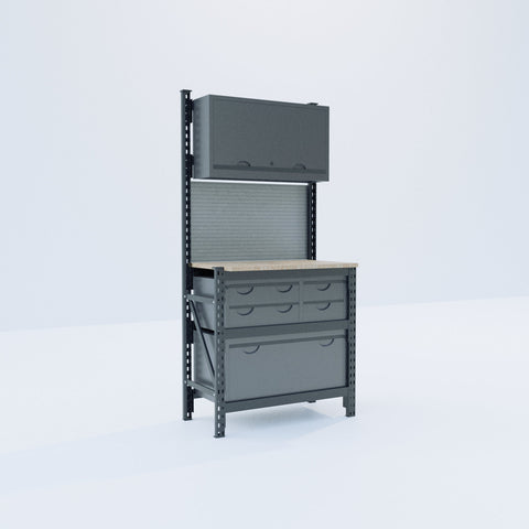 Module 6 with Overhead Cabinet