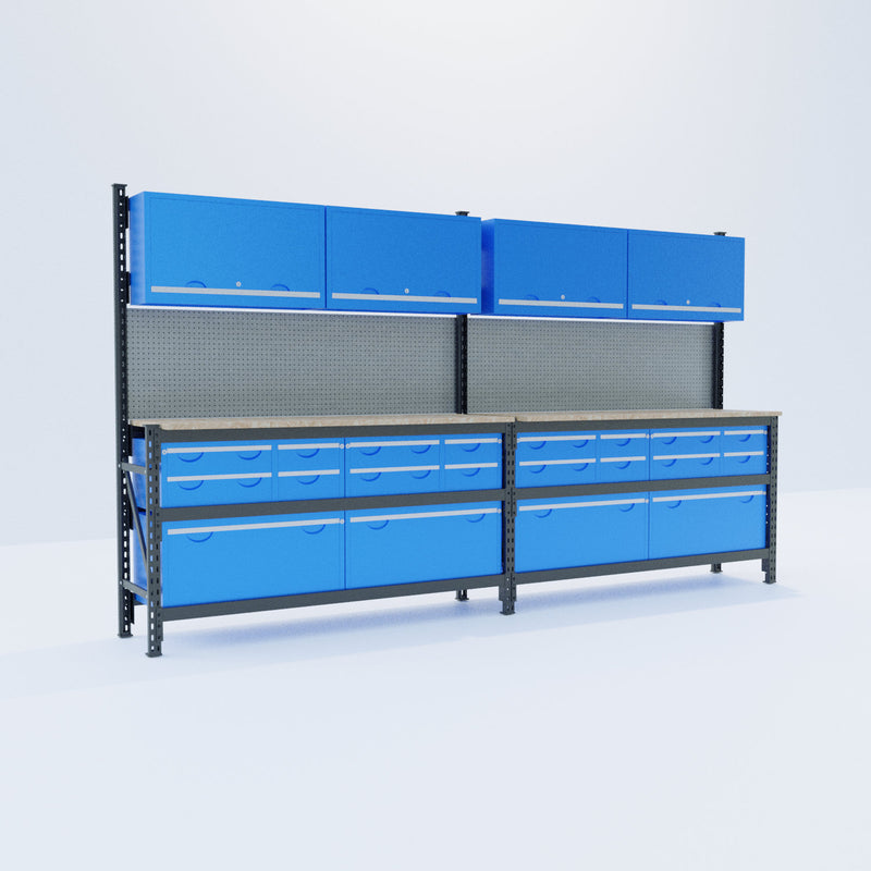Module 8 Double with Overhead Cabinets