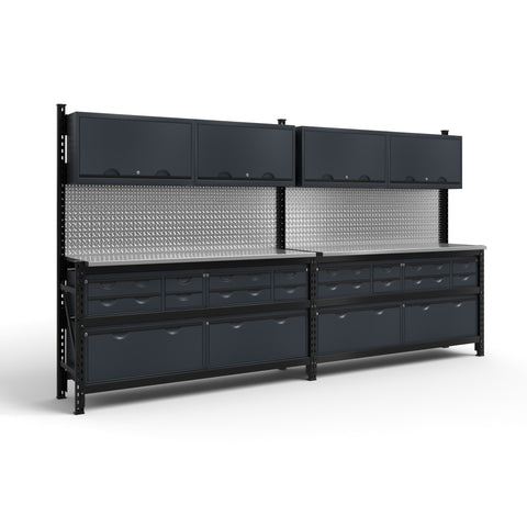 Module 8 Double with Overhead Cabinets