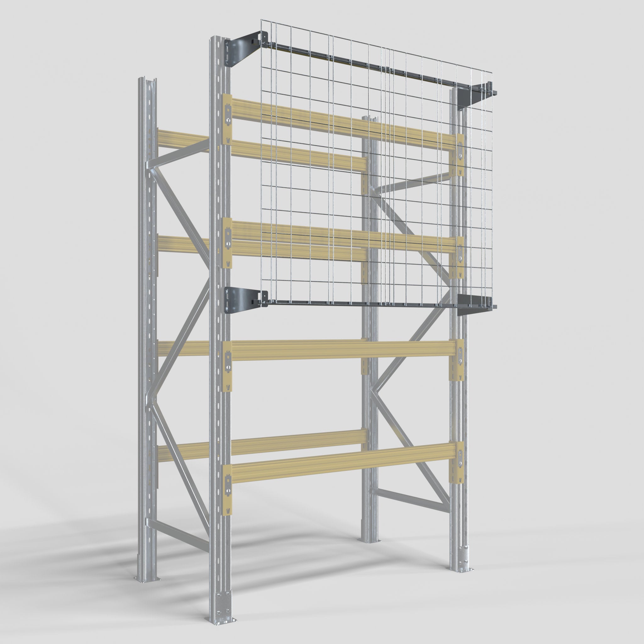Mesh Backing for Pallet Racking – Steelspan Storage Systems