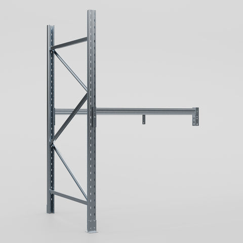 Pallet Racking Hot Dip Galvanised - H2438 x D1220mm - Add On Bay