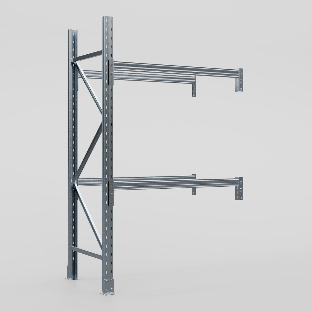 Pallet Racking Hot Dip Galvanised - H2438 x D838mm - Add On Bay ...