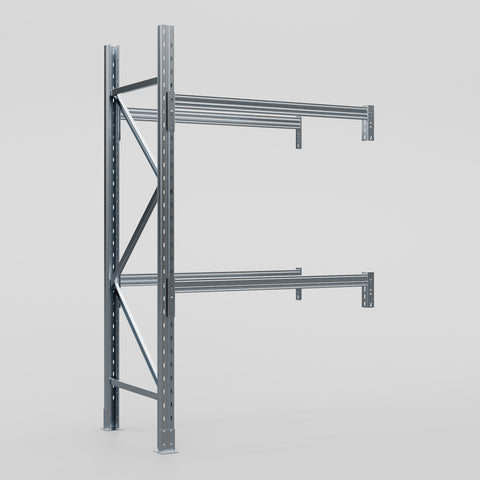 Pallet Racking Hot Dip Galvanised - H2438 x D838mm - Add On Bay