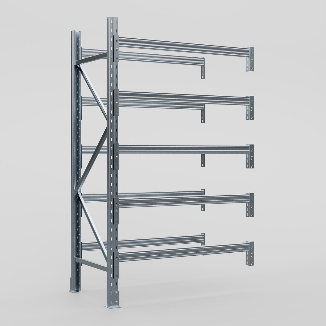 Pallet Racking Hot Dip Galvanised - H2438 x D838mm - Add On Bay ...