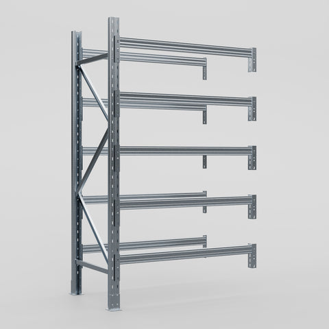 Pallet Racking Hot Dip Galvanised - H2438 x D838mm - Add On Bay