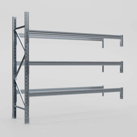 Pallet Racking Hot Dip Galvanised - H2438 x D838mm - Add On Bay