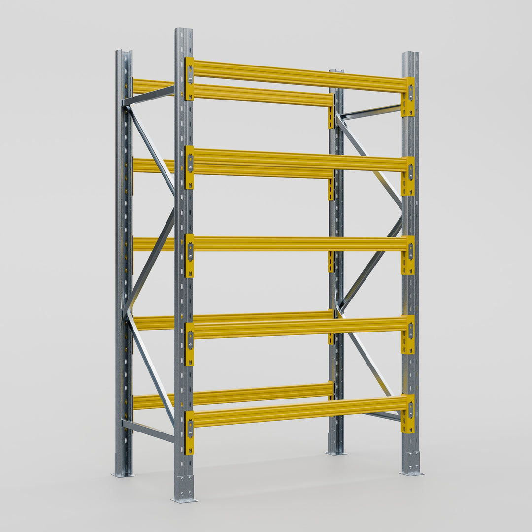 Bay Steel Racking Steelspan Pallet Racking - H2438 x D838mm - Full Bay – Steelspan ...