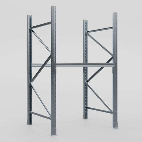 Pallet Racking Hot Dip Galvanised - H2438 x D1220mm - Full Bay