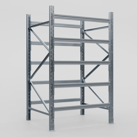 Pallet Racking Hot Dip Galvanised - H2438 x D1220mm - Full Bay