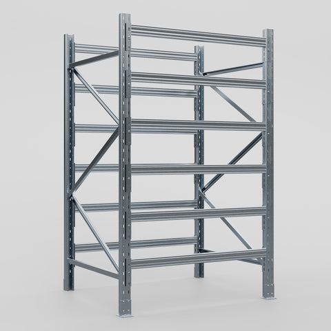 Pallet Racking Hot Dip Galvanised - H2438 x D1220mm - Full Bay