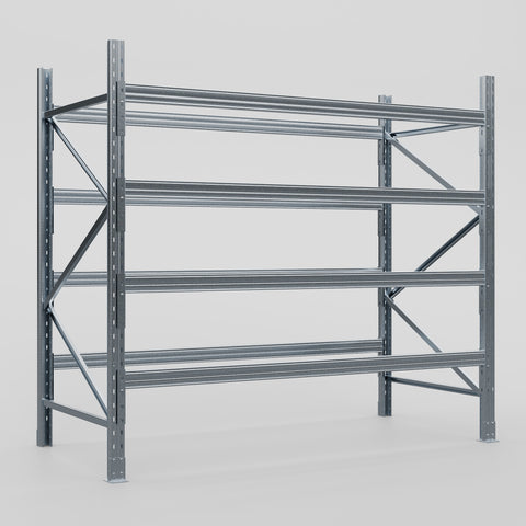 Pallet Racking Hot Dip Galvanised - H2438 x D1220mm - Full Bay