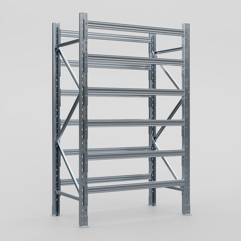 Pallet Racking Hot Dip Galvanised - H2438 x D838mm - Full Bay