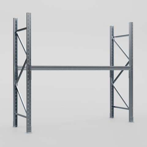 Pallet Racking Hot Dip Galvanised - H2438 x D838mm - Full Bay