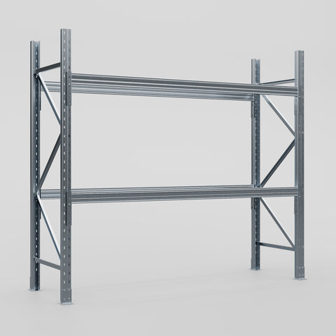 Pallet Racking Hot Dip Galvanised - H2438 x D838mm - Full Bay