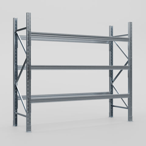 Pallet Racking Hot Dip Galvanised - H2438 x D838mm - Full Bay