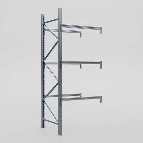 Pallet Racking Hot Dip Galvanised - H3658 x D1220mm - Add On Bay