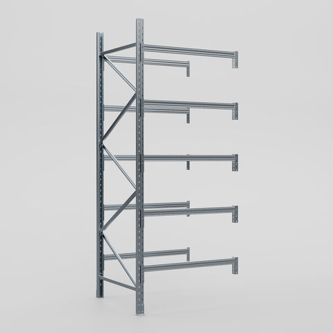 Pallet Racking Hot Dip Galvanised - H3658 x D1220mm - Add On Bay