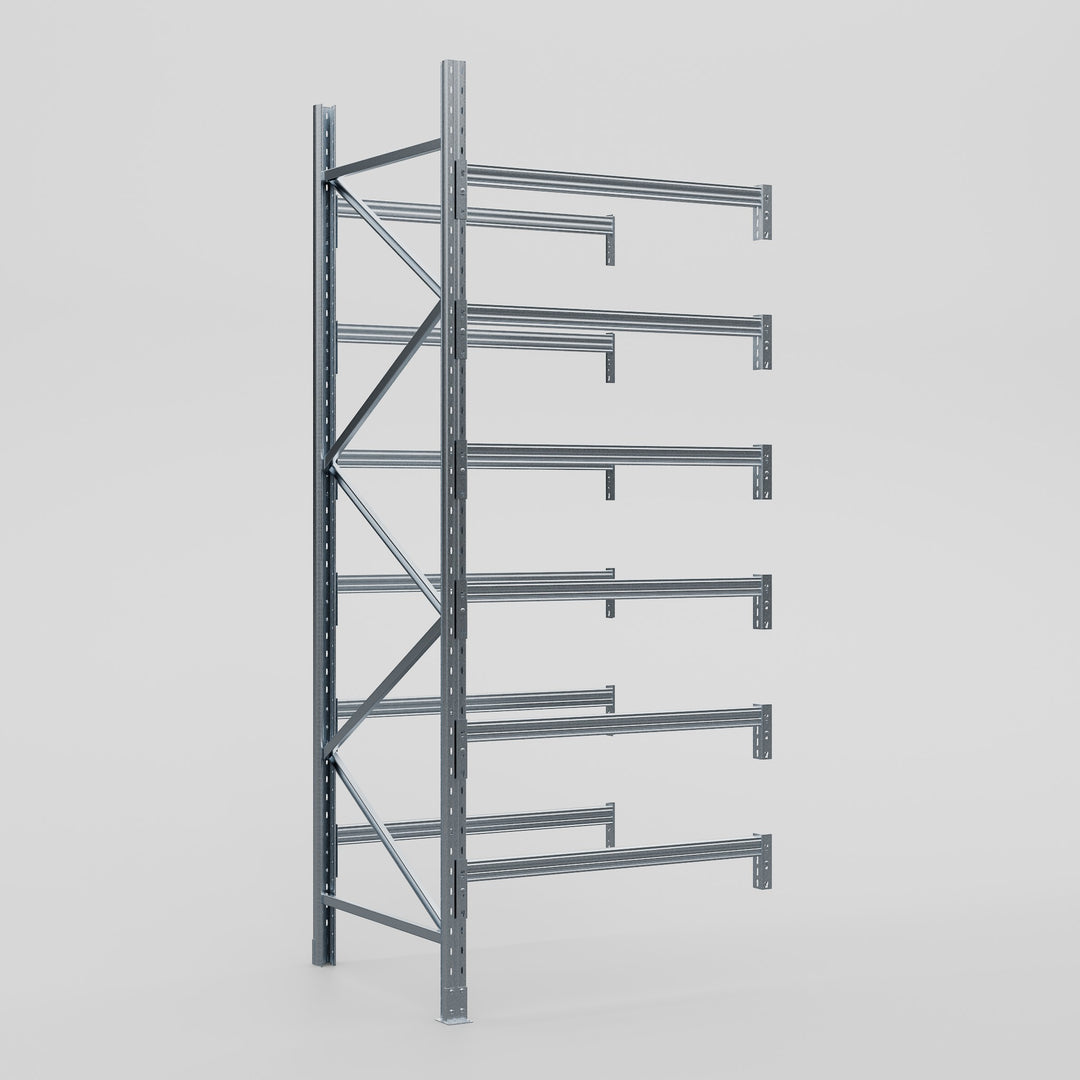 Pallet Racking Hot Dip Galvanised - H3658 x D1220mm - Add On Bay ...