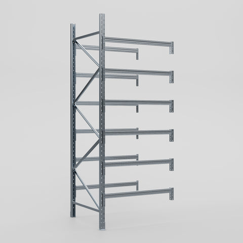 Pallet Racking Hot Dip Galvanised - H3658 x D1220mm - Add On Bay