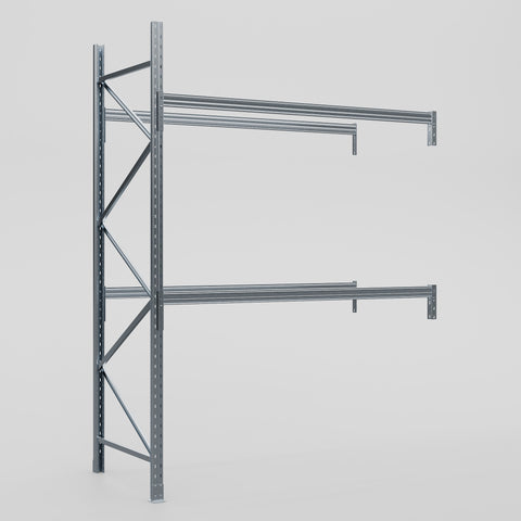 Pallet Racking Hot Dip Galvanised - H3658 x D1220mm - Add On Bay