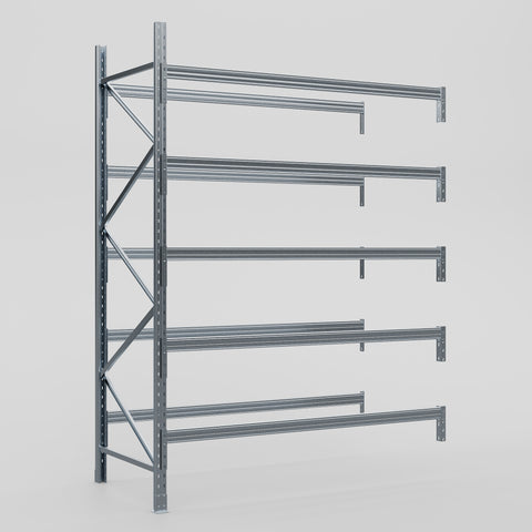 Pallet Racking Hot Dip Galvanised - H3658 x D1220mm - Add On Bay