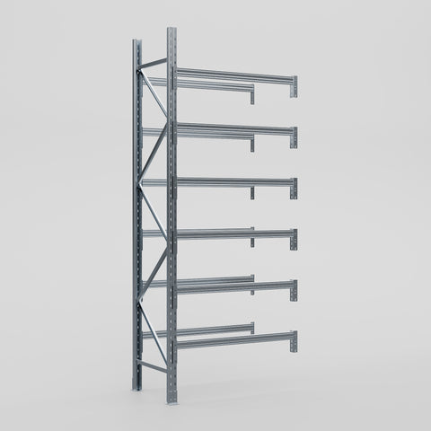 Pallet Racking Hot Dip Galvanised - H3658 x D838mm - Add On Bay