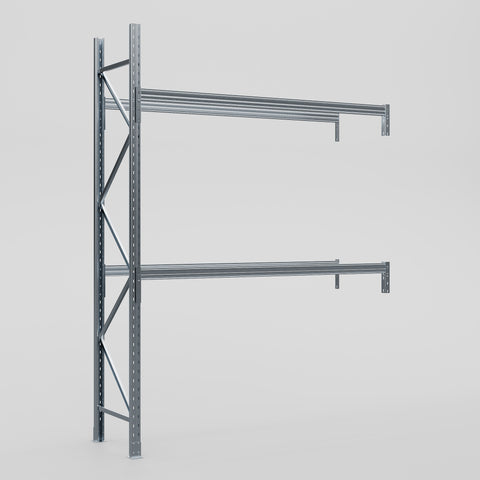 Pallet Racking Hot Dip Galvanised - H3658 x D838mm - Add On Bay