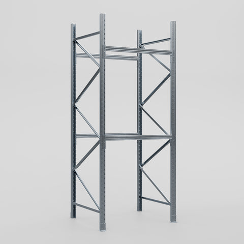 Pallet Racking Hot Dip Galvanised - H3658 x D1220mm - Full Bay