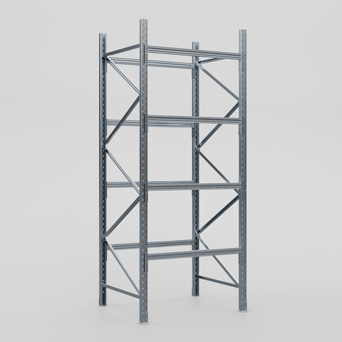 Pallet Racking Hot Dip Galvanised - H3658 x D1220mm - Full Bay