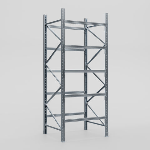 Pallet Racking Hot Dip Galvanised - H3658 x D1220mm - Full Bay