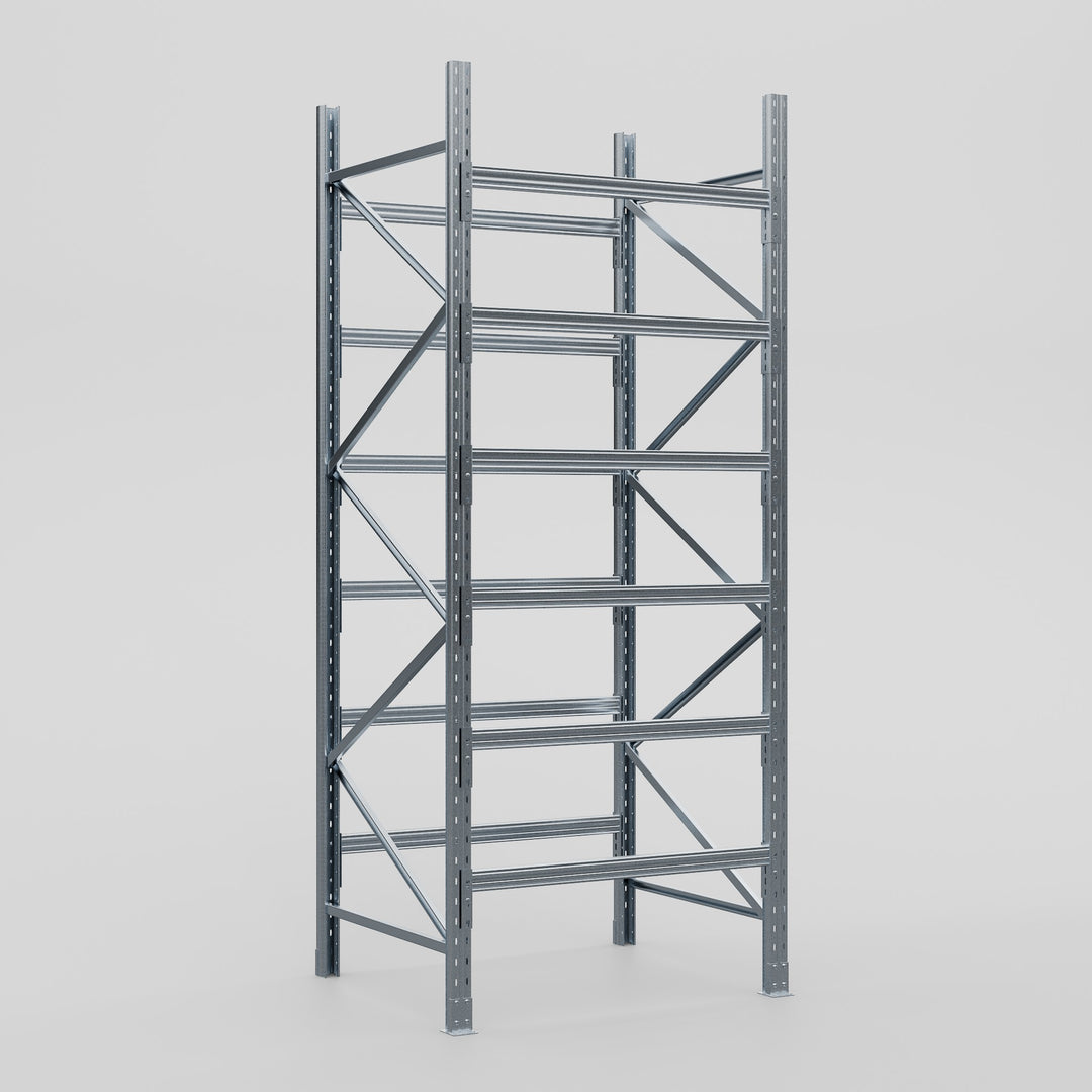 Pallet Racking Hot Dip Galvanised - H3658 x D1220mm - Full Bay ...