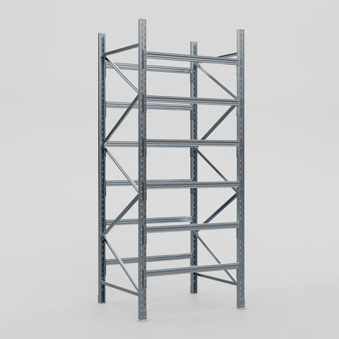 Pallet Racking Hot Dip Galvanised - H3658 x D1220mm - Full Bay