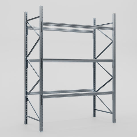 Pallet Racking Hot Dip Galvanised - H3658 x D1220mm - Full Bay