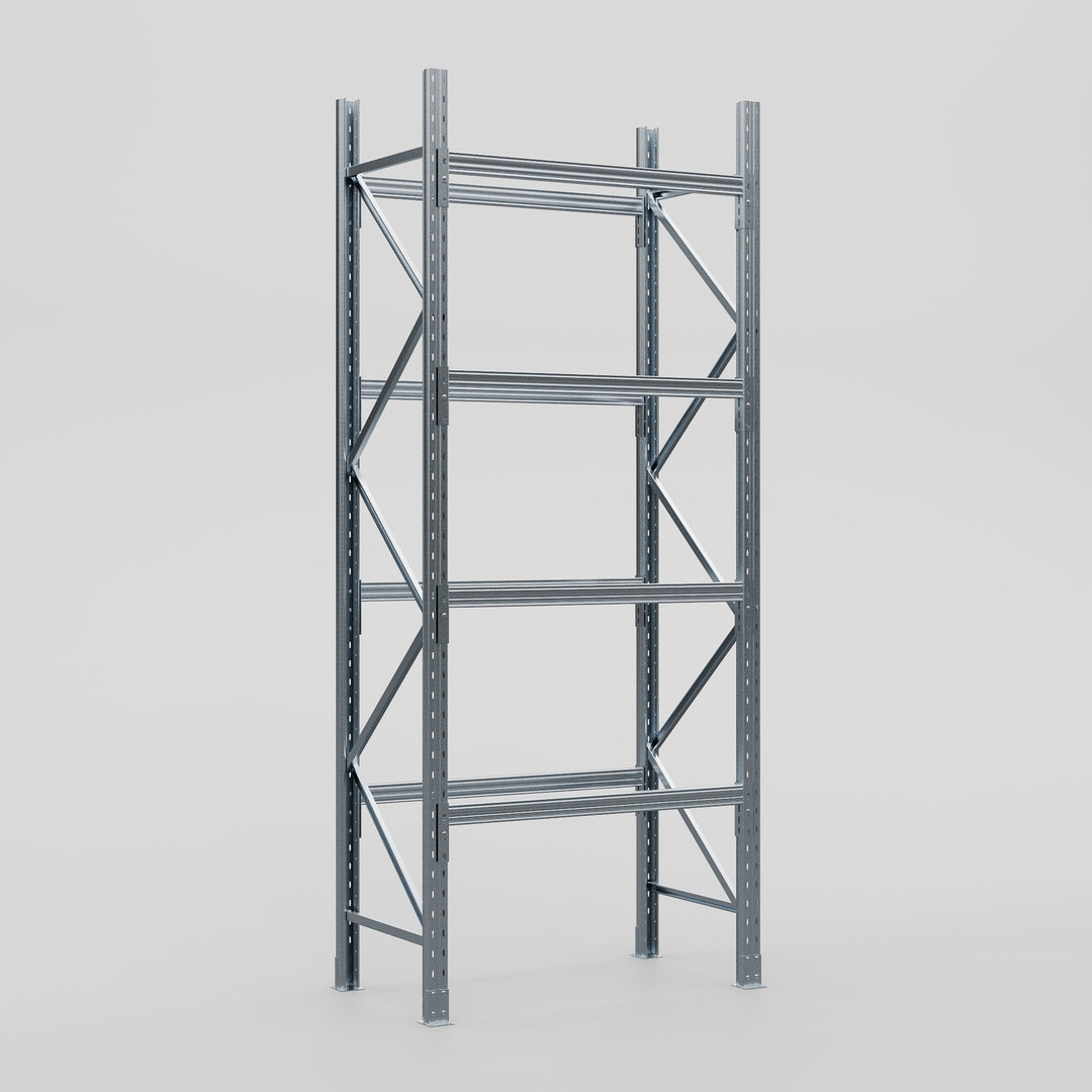 Pallet Racking Hot Dip Galvanised - H3658 x D838mm - Full Bay ...