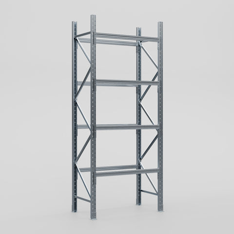 Pallet Racking Hot Dip Galvanised - H3658 x D838mm - Full Bay