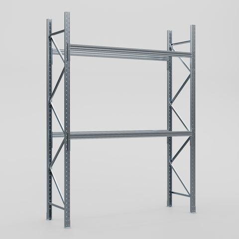 Pallet Racking Hot Dip Galvanised - H3658 x D838mm - Full Bay