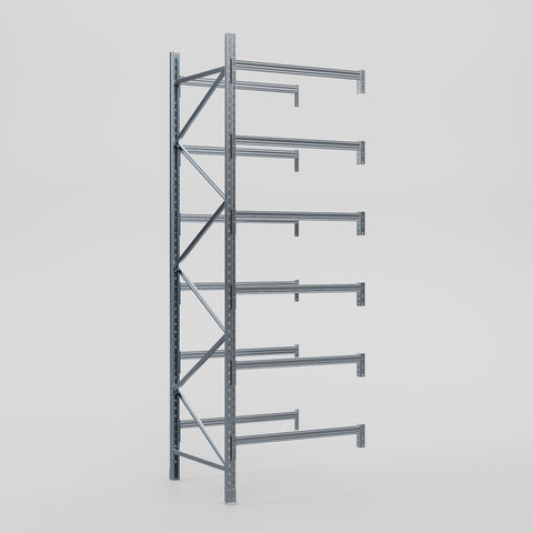 Pallet Racking Hot Dip Galvanised - H4267 x D1220mm - Add On Bay