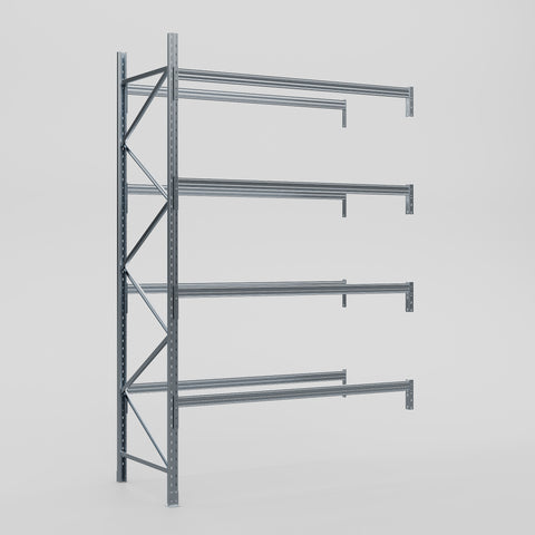 Pallet Racking Hot Dip Galvanised - H4267 x D1220mm - Add On Bay