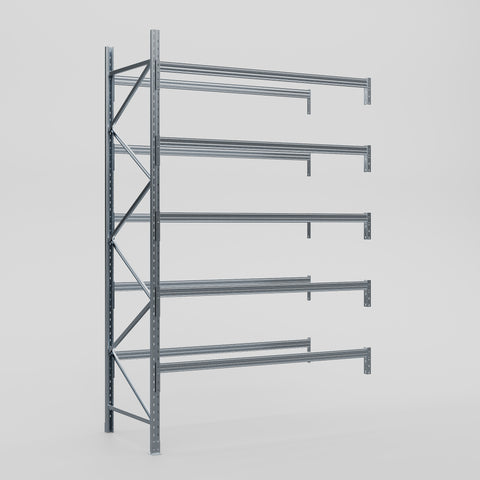 Pallet Racking Hot Dip Galvanised - H4267 x D1220mm - Add On Bay