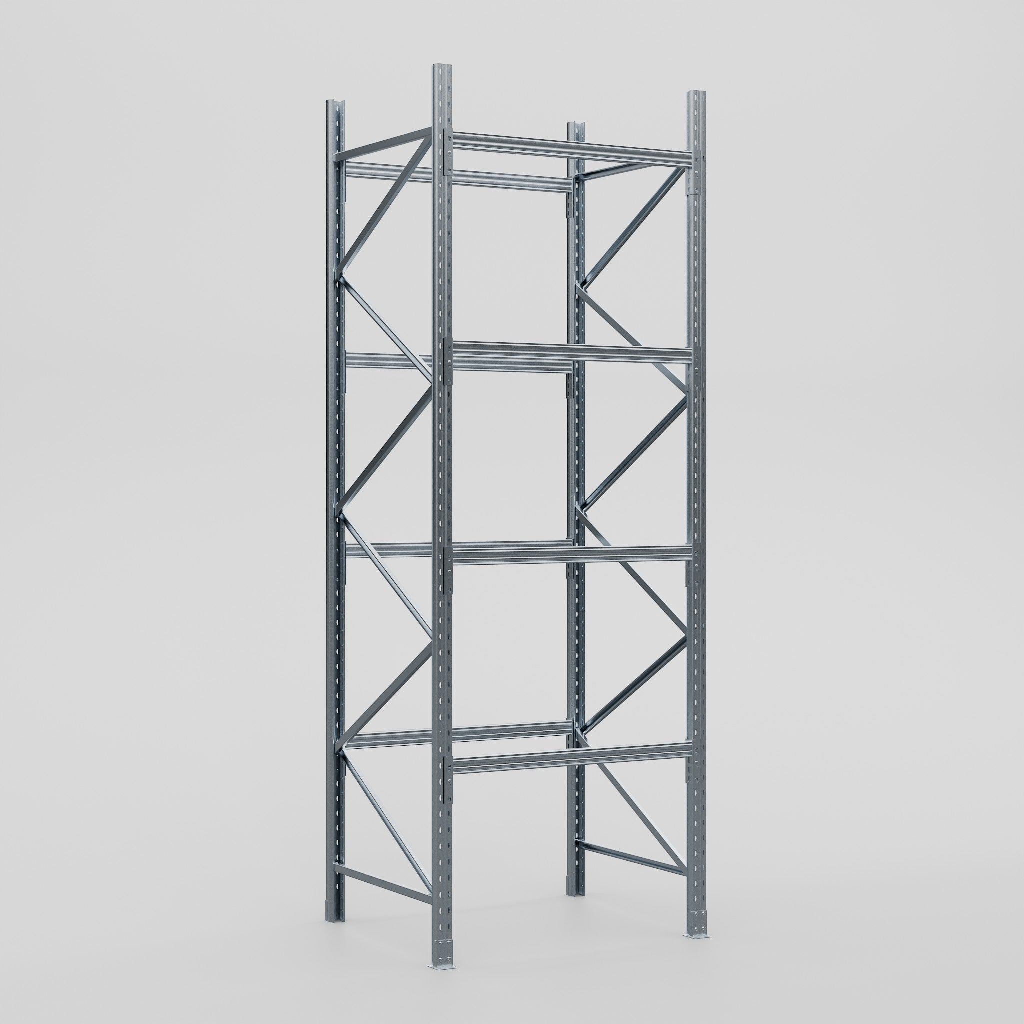 Pallet Racking Hot Dip Galvanised - H4267 x D1220mm - Full Bay ...
