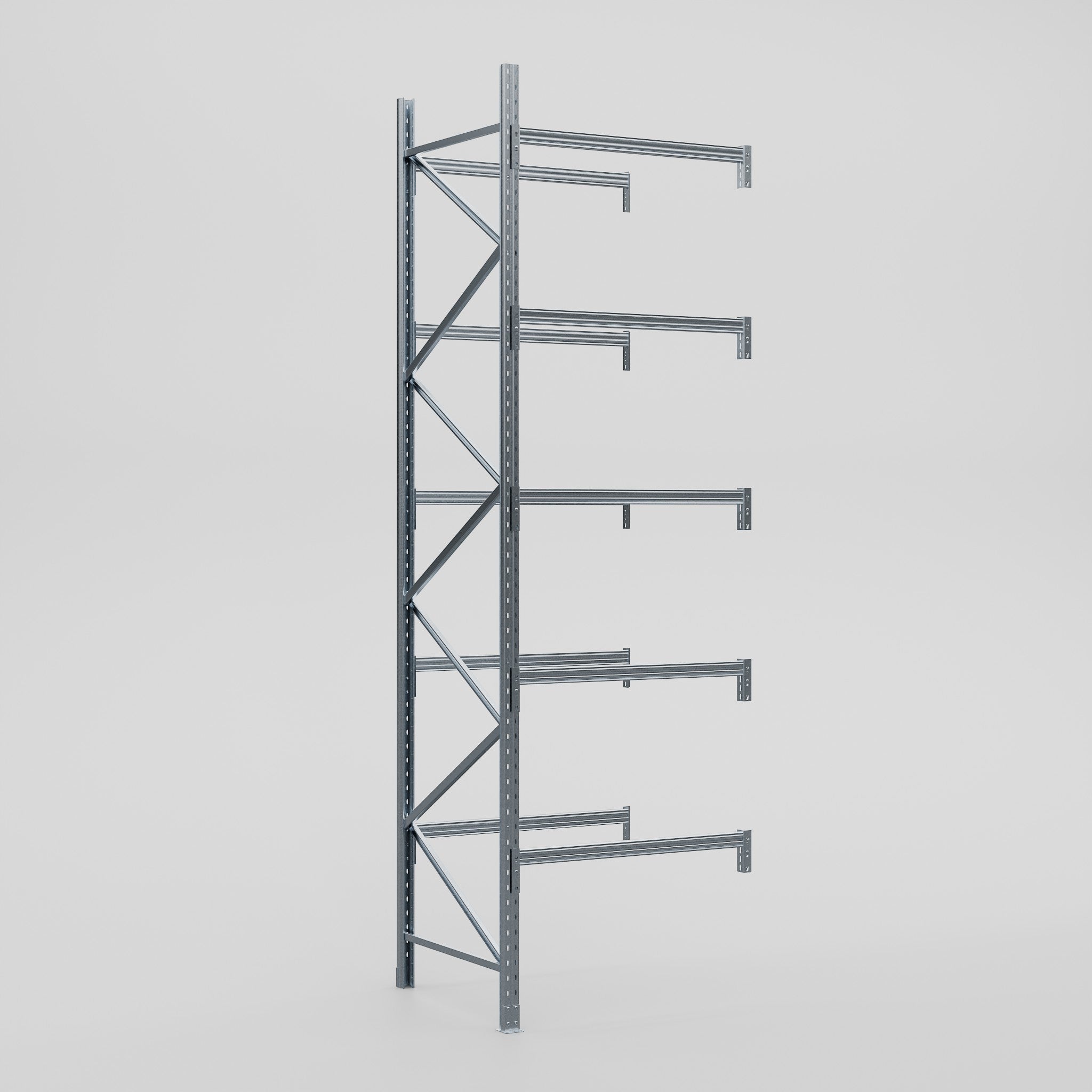Pallet Racking Hot Dip Galvanised - H4877 x D1220mm - Add On Bay ...