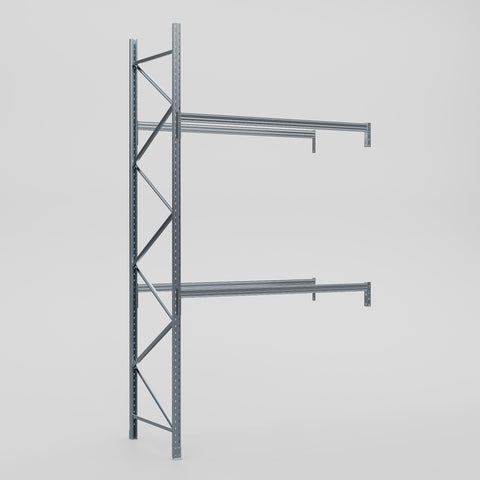 Pallet Racking Hot Dip Galvanised - H4877 x D1220mm - Add On Bay