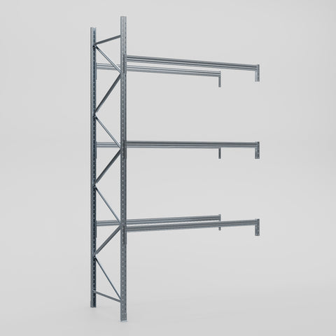 Pallet Racking Hot Dip Galvanised - H4877 x D1220mm - Add On Bay