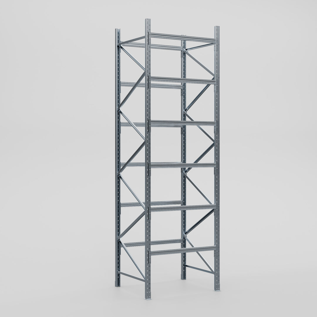 Pallet Racking Hot Dip Galvanised - H4877 x D1220mm - Full Bay ...