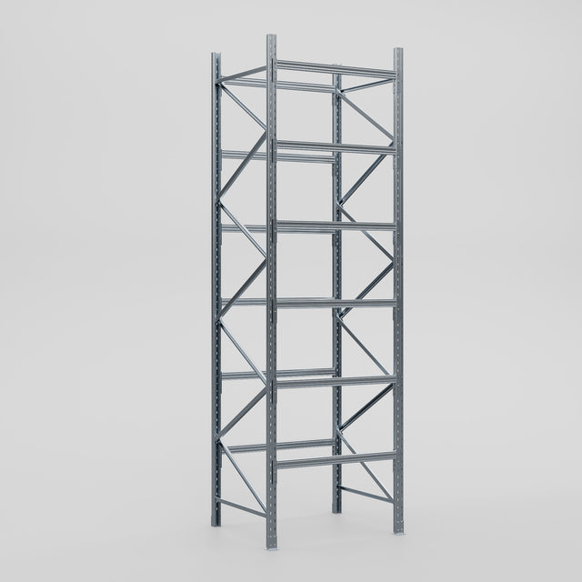 Pallet Racking Hot Dip Galvanised - H4877 x D1220mm - Full Bay ...