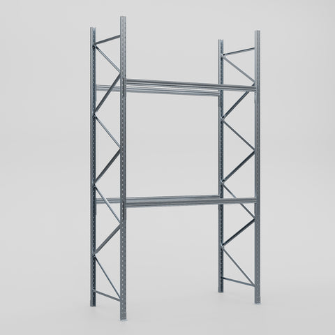 Pallet Racking Hot Dip Galvanised - H4877 x D1220mm - Full Bay