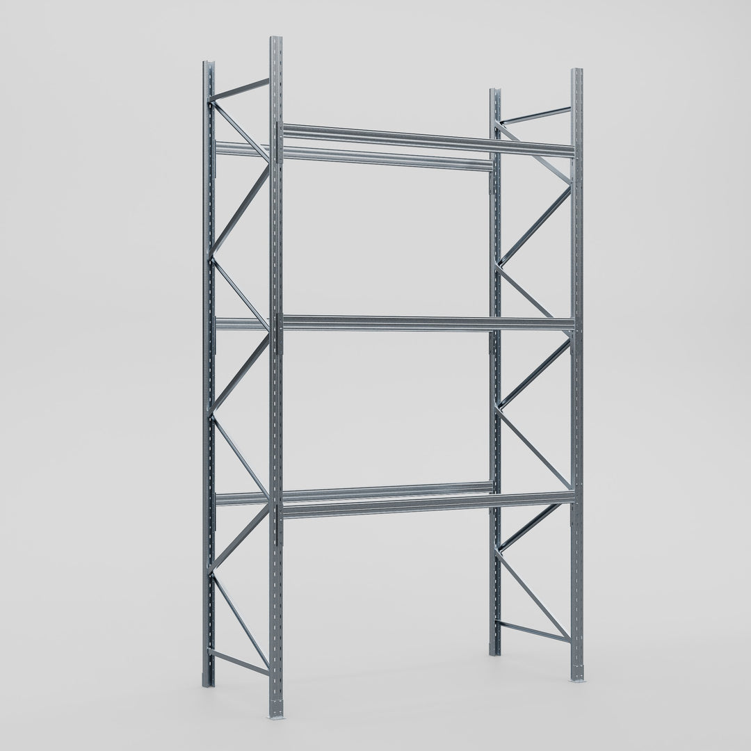 Pallet Racking Hot Dip Galvanised - H4877 x D1220mm - Full Bay ...