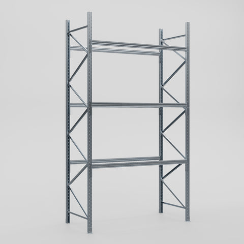 Pallet Racking Hot Dip Galvanised - H4877 x D1220mm - Full Bay