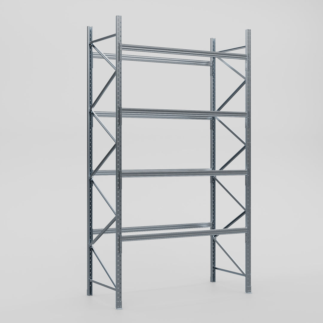 Pallet Racking Hot Dip Galvanised - H4877 x D1220mm - Full Bay ...