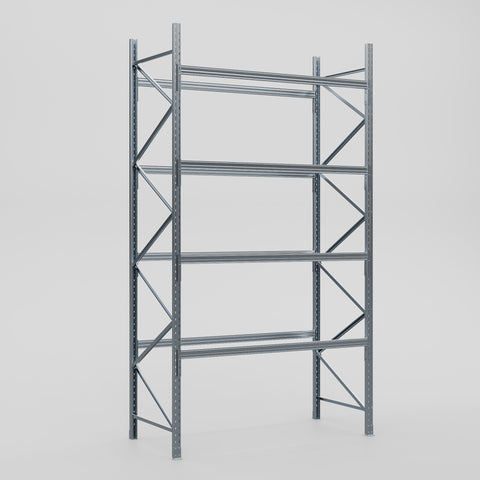 Pallet Racking Hot Dip Galvanised - H4877 x D1220mm - Full Bay